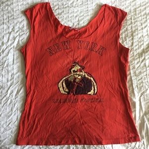 Vintage New York Burlesque Festival tee.